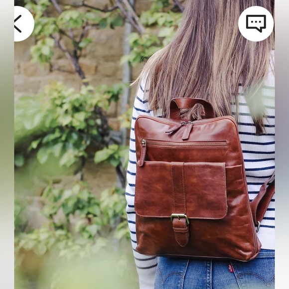 Gorgeous leather backpack